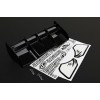 Agama křídlo-černé