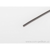 Kabel silikon 0.5mm2 1m (černý)