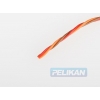 Kabel třížilový kroucený tenký JR 0.15mm2