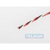 Kabel třížilový kroucený tenký FU 0.15mm2