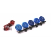 Billet Machined Type II Alloy Roof Top Sport LED (5) Light Set