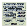  Nálepky MBX-6 ECO - MUGEN