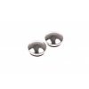 18mm alu čepičky - stříbrné (2)