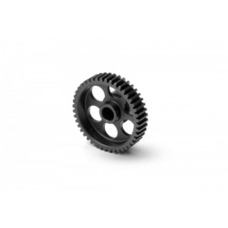 HUDY ALU ULTRA-LIGHT PINION GEAR - HARD COATED -  43T / 64