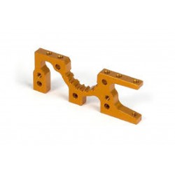 T2 009 ALU FRONT LOWER SUSP. ADJUST. BULKHEAD - ORANGE