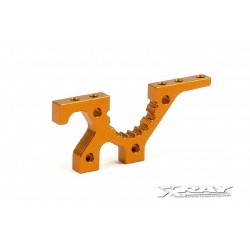 T3 ALU FRONT LOWER SUSP. ADJUST. BULKHEAD - ORANGE