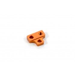 T4 15 ALU MOTOR MOUNT PLATE - ORANGE