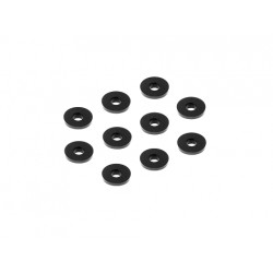 ALU SHIM 3x9x1.0MM - BLACK (10)