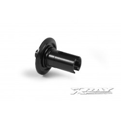 T2 008 ALU T6 DIFF SHORT OUTPUT SHAFT - HARD COATED