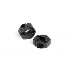 ALU WHEEL HUB - BLACK (2)