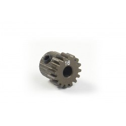 NARROW ALU PINION GEAR - HARD COATED 16T / 48