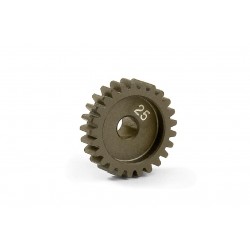 NARROW ALU PINION GEAR - HARD COATED 25T / 48