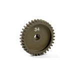 NARROW ALU PINION GEAR - HARD COATED 34T / 48