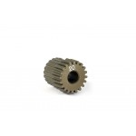 NARROW ALU PINION GEAR - HARD COATED 20T / 64