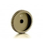 NARROW ALU PINION GEAR - HARD COATED 47T / 64