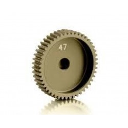 NARROW ALU PINION GEAR - HARD COATED 47T / 64