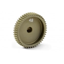 NARROW ALU PINION GEAR - HARD COATED 48T / 64