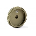 NARROW ALU PINION GEAR - HARD COATED 50T / 64