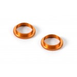 ULP ALU SHOCK ADJUSTABLE NUT - ORANGE (2)