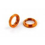 ULP ALU SHOCK ADJUSTABLE NUT - V2 - ORANGE (2)