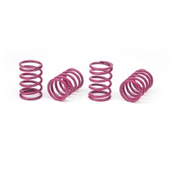 XRAY SPRING-SET D=1.8 (33 LB) PURPLE - MEDIUM-HARD (4) --- Replaced with #348283