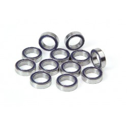 HIGH-SPEED BALL-BEARING 10 x 15 x 4 BLUE COVERED (12)