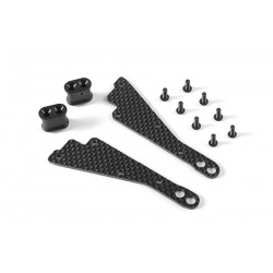 GRAPHITE CHASSIS SIDE GUARD BRACE - STIFF (2)