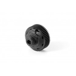 COMPOSITE GEAR DIFFERENTIAL CASE WITH PULLEY 53T - GRAPHITE