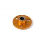 DRIVE FLANGE WITH ONE-WAY BEARING - ALU 7075 T6 - ORANGE