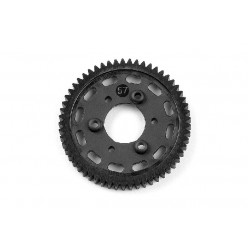 GRAPHITE 2-SPEED GEAR 57T (1st)