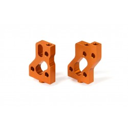 ALU RADIO PLATE MOUNTS (L+R) - SWISS 7075 T6 - ORANGE