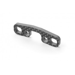 GRAPHITE REAR UPPER ARM HOLDER 3.5MM - FRONT