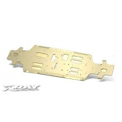 XB808-11 ALU CHASSIS LONG - SWISS 7075 T6 (3MM) - HARD COATED