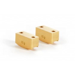 BRASS REAR UPRIGHT WEIGHT 15G (2ks)