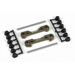 XB808 Alu Front Lower Susp. Holders Set  