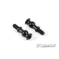 XB808 BALL STUD 6.8MM WITH BACKSTOP L=8MM - M4 (2)