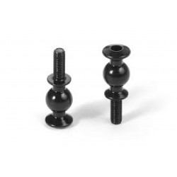 BALL STUD 6.8MM WITH BACKSTOP L=6MM - M3x8 (2)