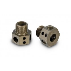 ALU WHEEL AXLE OFFSET +5MM - HARD COATED (2) - LIGHTWEIGHT