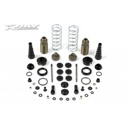 XB808 FRONT SHOCK ABSORBERS + BOOTS COMPLETE SET (2)