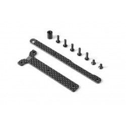 GRAPHITE CHASSIS BRACE UPPER DECK - SADDLE PACK (2)