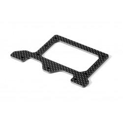 X10 16 GRAPHITE 2.5MM REAR POD LOWER PLATE