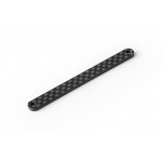 X12-20 FRONT BRACE - GRAPHITE 2.0MM