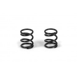 SPRING 4.0 COILS 3.6x6x0.55MM; C=5.0 - BLACK (2)