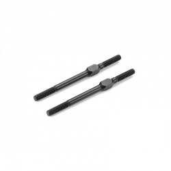 ALU ADJ. TURNBUCKLE M3x51 MM - SWISS 7075 T6 - BLACK (2)