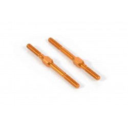 ALU ADJ. TURNBUCKLE M3x51 MM - SWISS 7075 T6 - ORANGE (2)