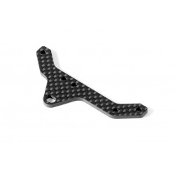 X10 16 REAR POD UPPER PLATE - GRAPHITE 2.5MM