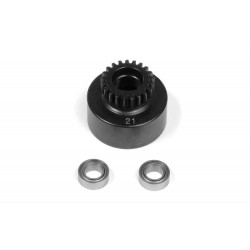 CLUTCH BELL 21T WITH BEARINGS