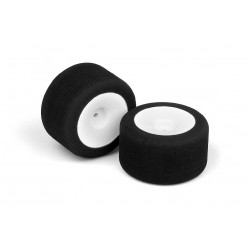 M18T REAR FOAM TIRE MOUNTED (25DEG) - WHITE (2)