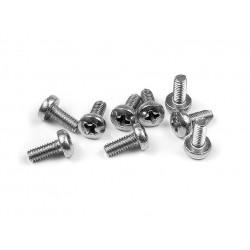 SCREW PHILLIPS M2.5x6 - STAINLESS  (10)