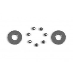 CARBIDE BALL-BEARING AXIAL 2.8x6.5x0.8